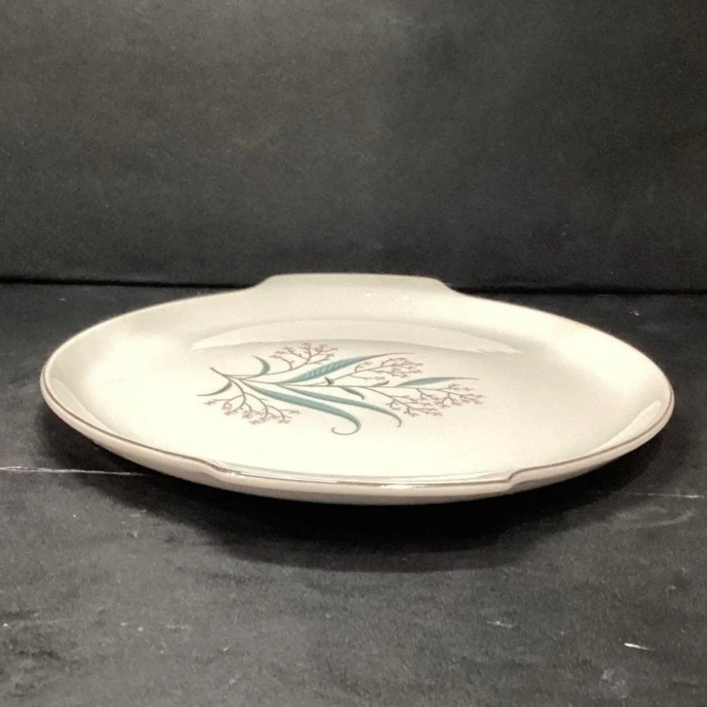 Alliance China Regal Handled Serving‎ Tray, Vintage Hand Decorated Floral Design